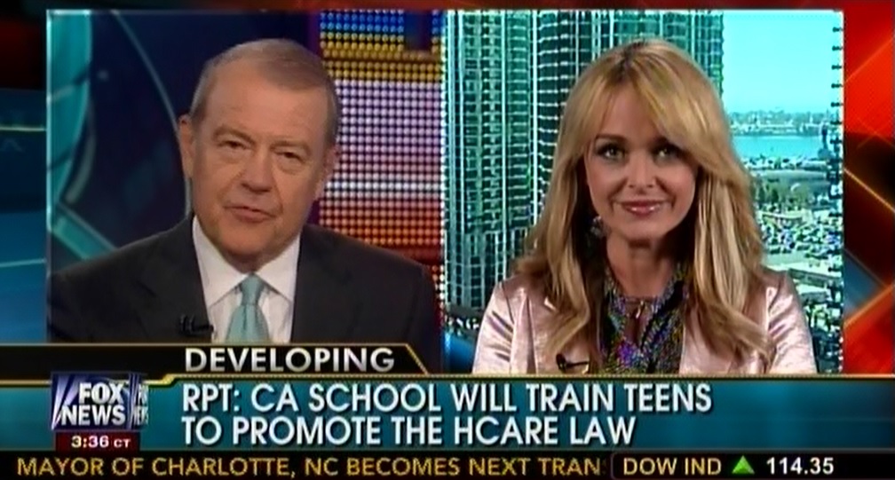 Photo of Dr. Gina on Fox News Says the Statists are Indoctrinating Our Children