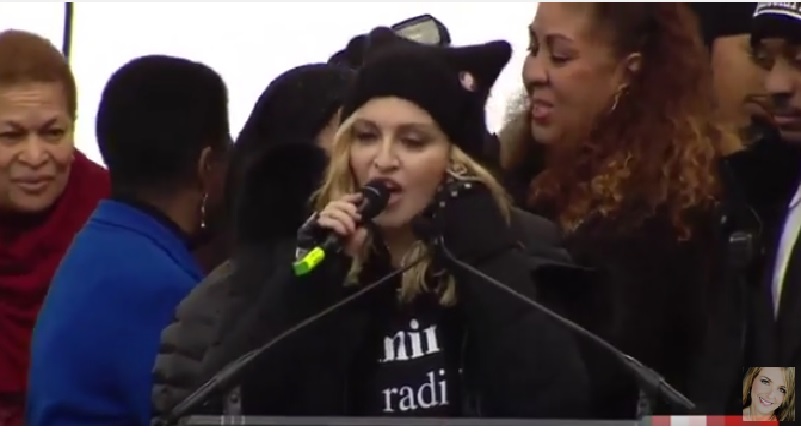Photo of Madonna says she wants to blow up the White House