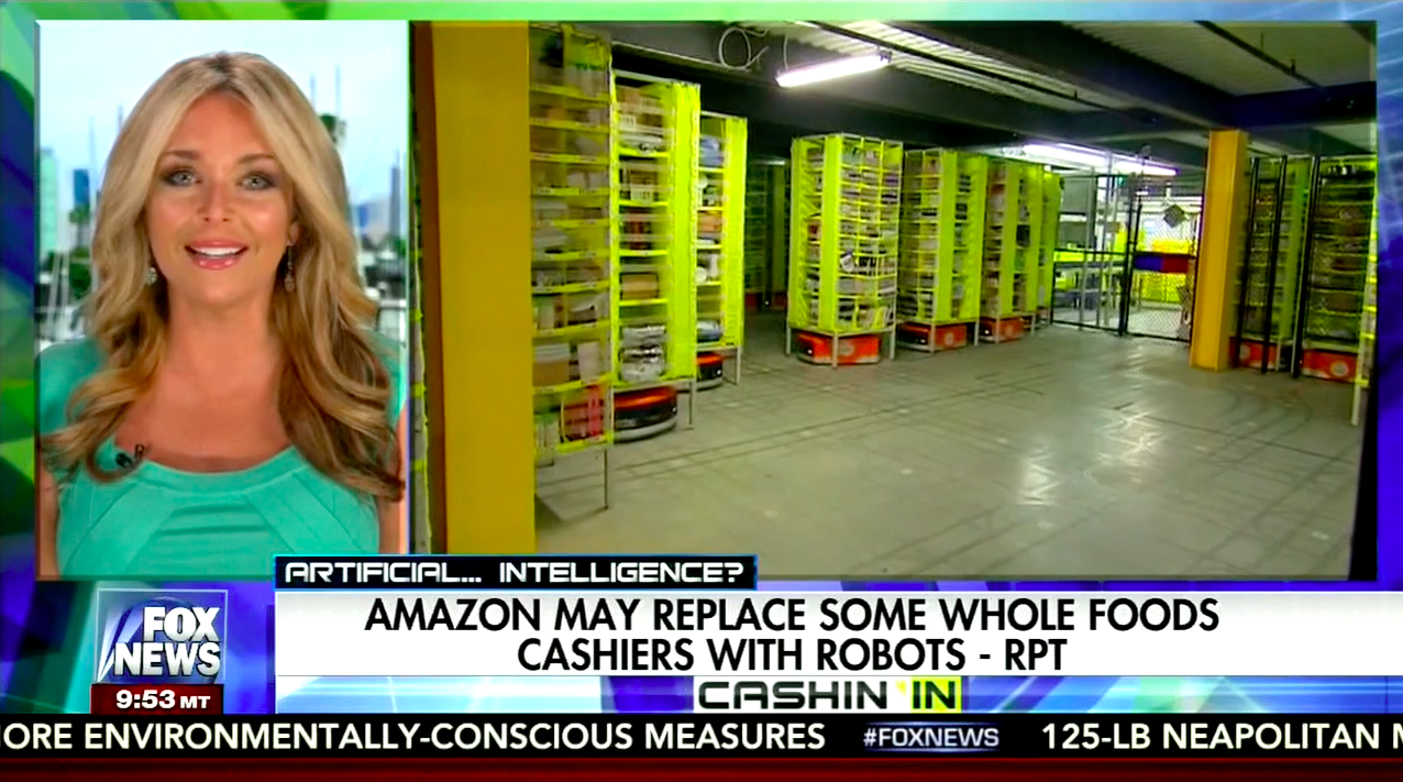 Photo of Amazon may replace Whole Foods Cashiers with robots!